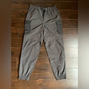 NWOT Lululemon convertible high rise hiking joggers size small!